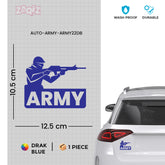 Support Army Heroes Sticker for Cars